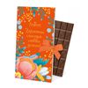 The chocolate "Harmony, happiness, love, success!"