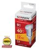 SONNEN / Energy-saving fluorescent mirror lamp T2, 9 (40) W, E14 base, 12000 hours, d = 50 mm, warm light, premium