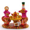 Figurine "Tea party" Filimonovskaya Igrushka