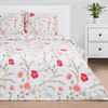 Этель / Bed linen Euro Flower field 200 * 217 cm, 220 * 240 cm, 70 * 70 cm - 2 pieces