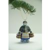 Ярославская майолика / Brinquedo de árvore de Natal "Camponesa com baldes"