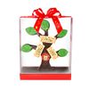 Bitter chocolate figured "Tree of love"