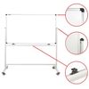 BRAUBERG / Magnetic marker board "Premium" 100x150 cm