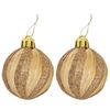 ЗОЛОТАЯ СКАЗКА / Set of decorations for the fir-tree 39 items, golden color