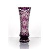 Гусевской Хрустальный завод / Crystal vase for flowers "Louise" purple