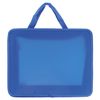 Thư mục zip có tay cầm PIFAGOR, A4, nhựa, zip trên cùng, màu xanh lam đặc