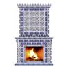 Ярославские изразцы / Fireplace model "Scheherazade"