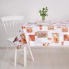 Доляна / Doliana / Oilcloth dining room on a non-woven base "Victoria", width 137 cm, roll 20 m