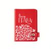 Cover avtodokumentov on the button with pockets "Always right" red