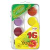 Colors, set GAMMA "Bee" 16 flowers, honey, without a brush, plastic box, Euro slot