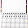 BRAUBERG / Carnet "Chatons" PETIT FORMAT 80 feuilles A6, 105x150 mm, peigne, carton dur, cage
