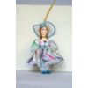 Потешный промысел / Souvenir porcelain pendant doll "Girl in a summer dress"