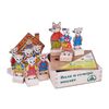 Krasnokamsk toy / Set for a puppet theater "Wolf and seven kids"