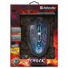 DEFENDER / Wired gaming mouse Shock GM-110L, USB, 5 buttons + 1 wheel-button, optical, black
