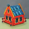 Plasticine JOVI (Spain), set of 8 colors, 200 g, 12 forms, 3 stack, rolling pin, plastic suitcase