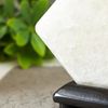 Сималенд /  Salt lamp "Cube" LED (color diode) USB white salt 10х9х7 cm