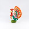 Дымковская глиняная игрушка / Clay figurine "Turkey"