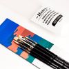 Малевичъ / Set of brushes bristle "Henri", 5 pieces