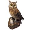 Ремеко / Ornamental garden figure "Family of owls" L17W13H26cm