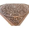 GamesDealer / Carved backgammon "Ornament 2" with a solid pattern, Mkhitaryan
