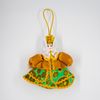 Потешный промысел / Christmas tree toy made of porcelain "Kostromichka"