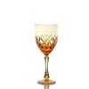 Гусевской Хрустальный завод / A set of crystal glasses for wine amber 6 pieces