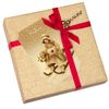Gift set of chocolates "girl on a sled"
