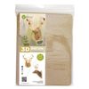 Фабрика Рекламных Технологий / 3D figure – Head of red deer KVK Brown