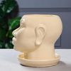 Керамика ручной работы / Planter "African head" 1.4 l