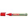 EDDING / Edding / EcoLine Marker Cap-off, quadro branco, ponta redonda, 1,5-3 mm Vermelho