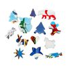 Puzzle / Figured puzzle "New Year's Tale"