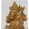 Decor and Gift / Statuette en bois "Ganesh le Dieu de la sagesse"