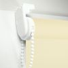 Tenda arrotolata BRABIX 140x175 cm, trama - lino, protezione 55-85%, 200 g/m2, crema