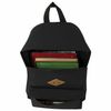 Backpack BRAUBERG, universal, city-format, single tone, black, 20 litres, 41х32х14 cm