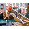 Опт-картина / Malen nach Zahlen 40x50 Venezianische Brücke