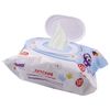ЮНЛАНДИЯ / Wet wipes for children, universal, cleaning, valve cover, 120 pcs.