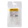 Clamps (ties), nylon, 2.5 mm x 100 mm, set 100 pcs., PROCONNECT, white, euro hanger