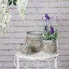 Kaemingk / Set of ceramic planters Murezzan 8-14 cm, 3 pieces