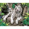Опт-картина / Painting by numbers 40x50 White tigress with tiger cubs