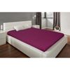 Этель / Fitted sheet 180 * 200 * 25 cm, lilac, 100% cotton, calico, 125 g / m²