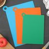 Доляна / Doliana / Set of anti-slip chopping boards, 3 pcs: 34 × 25 cm, 29 × 22 cm, 24 × 18 cm, MIX color