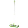 ЛЮБАША / Mop with flounder 40 cm, telescopic handle 120 cm, thread 1.6 cm, fleecy microfiber (TYPE K)