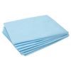 CLEANING / Non-sterile disposable sheets, SET 50 pcs., 80x100 cm, SMS 14 g / m2, blue