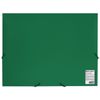 Folder on elastics BRAUBERG "Office", green, up to 300 sheets, 500 µm