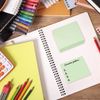 BRAUBERG / Self-adhesive block (stickers) PASTEL, 76x76 mm, 100 sheets, green