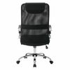 BRABIX / Office chair "Fit EX-514", with headrest, chrome, black