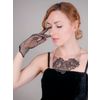 Снежинка / Snowflake / Necklace "Firebird Feather"