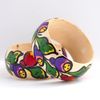 Bracelet with painted polkhovskiy Maydan