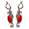 Жемчужина / Earrings 30155 "seahorse"